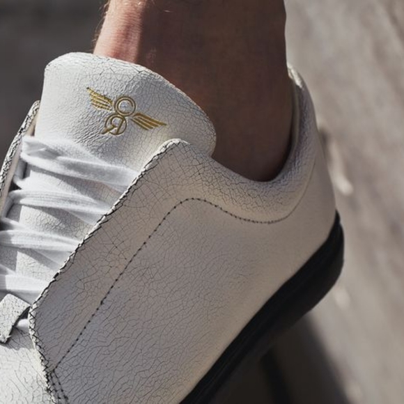 Made in Italy Creative Recreation White and Gold Art Deco Sneakers - Picture 16 of 16